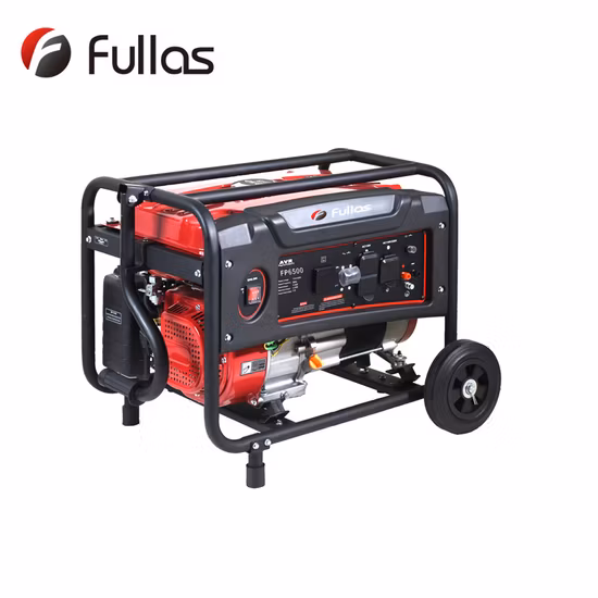 좋은 품질 FP6500 5000W 가솔린 가솔린 휴대용 발전기