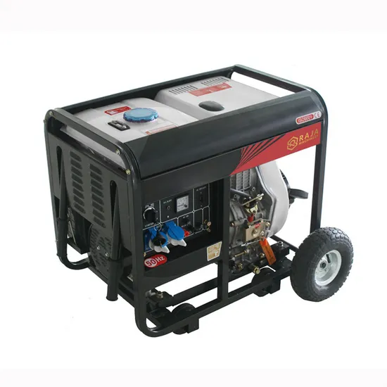 3000W 오픈 프레임 단상 디젤 발전기