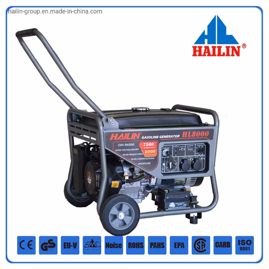 전력 값 중국 발전 반동 시작 가솔린 발전기 220kVA 자체 구동 가솔린 발전기 3kw